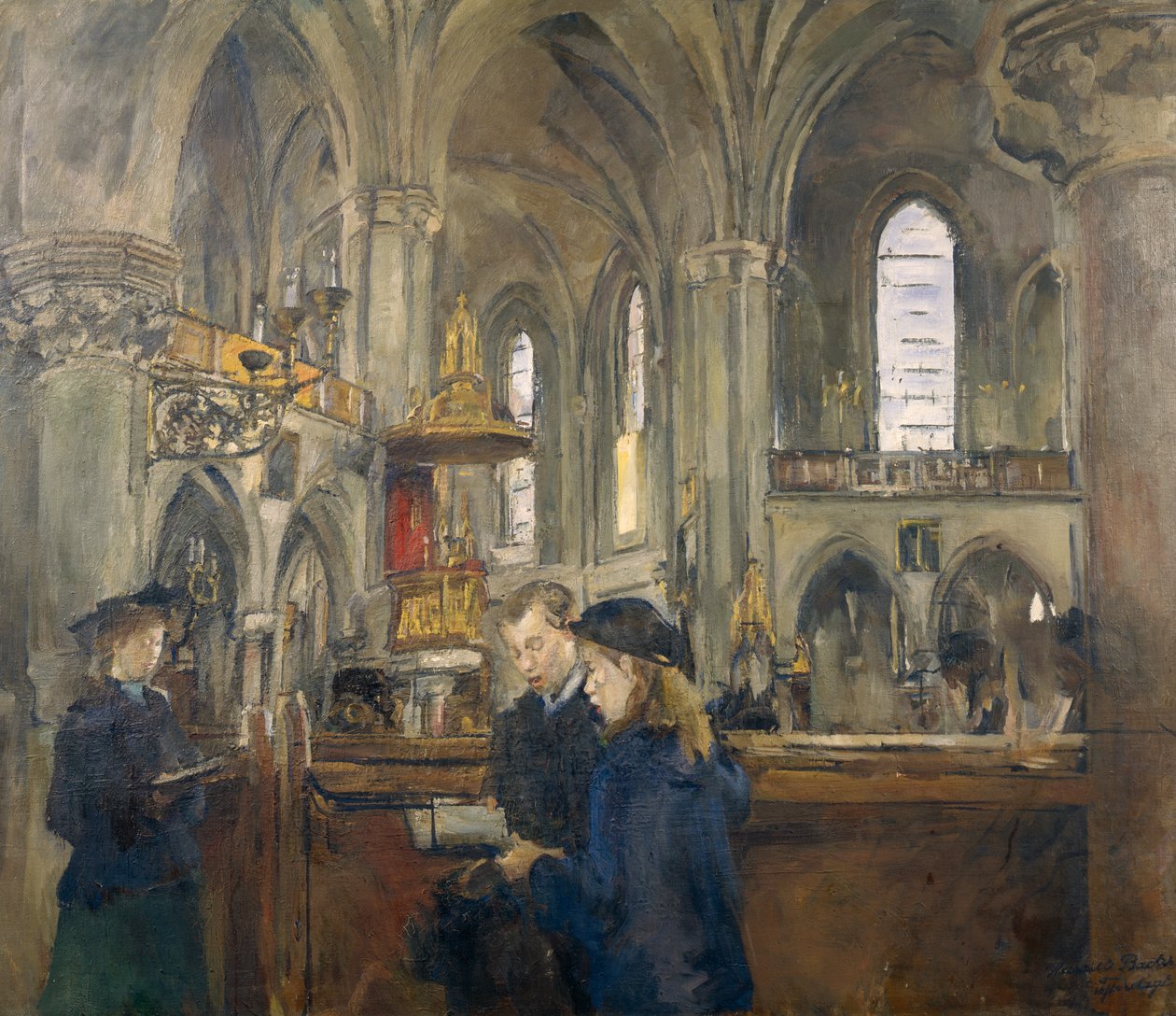 From The Trinity Church alkotó: Harriet Backer