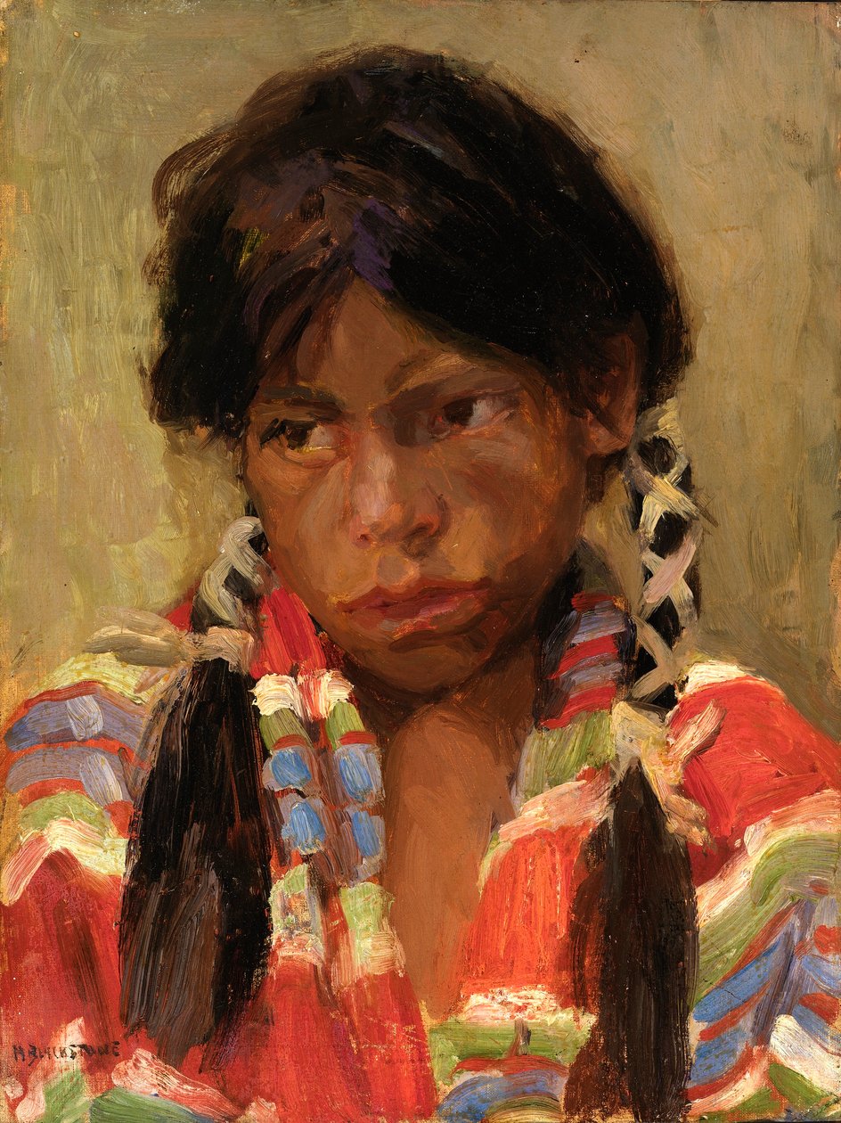 Indián fiú (Joe Archelita) alkotó: Harriet Blackstone