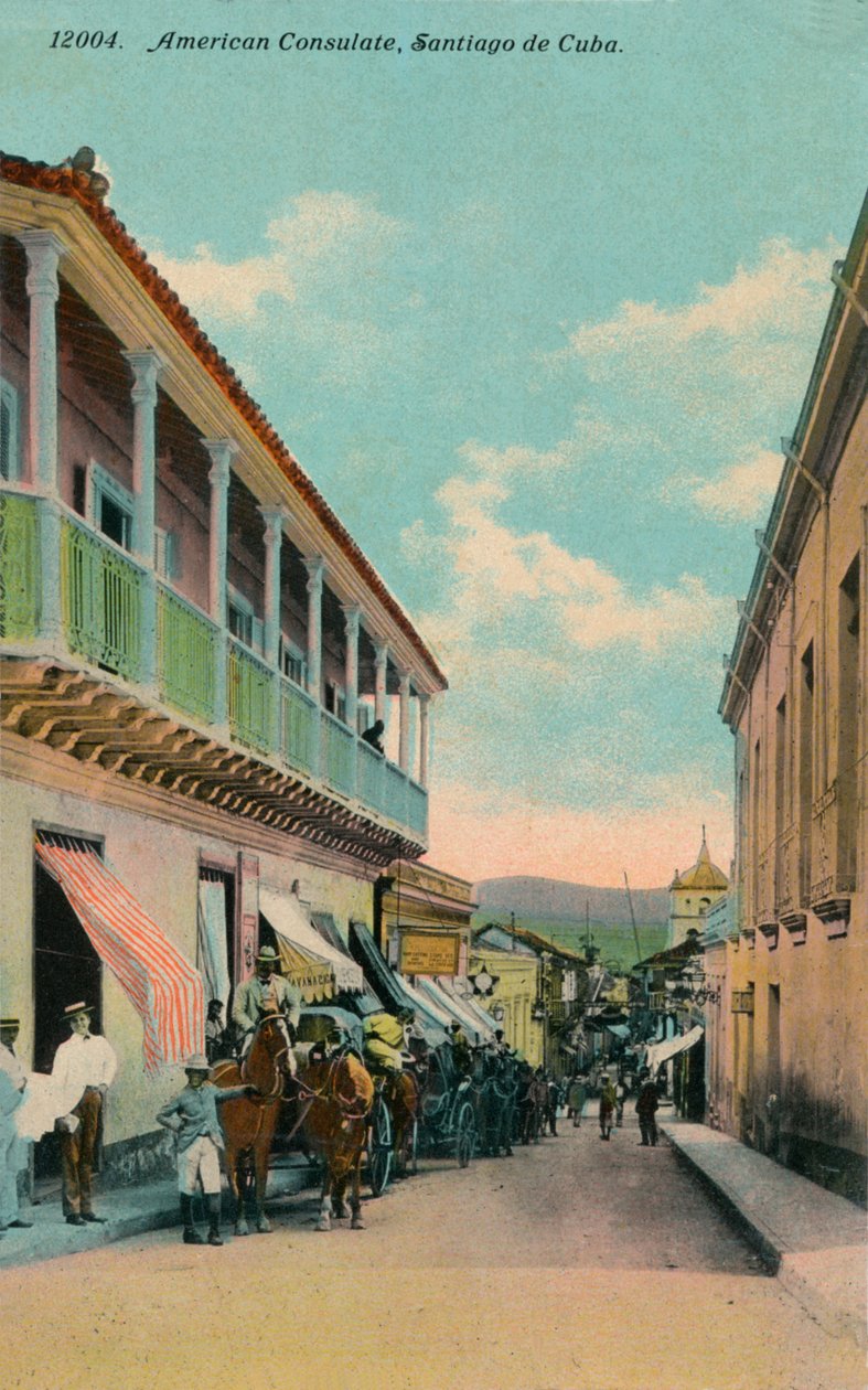 Amerikai konzulátus, Santiago de Cuba, 1911 alkotó: Harris Bros and Co