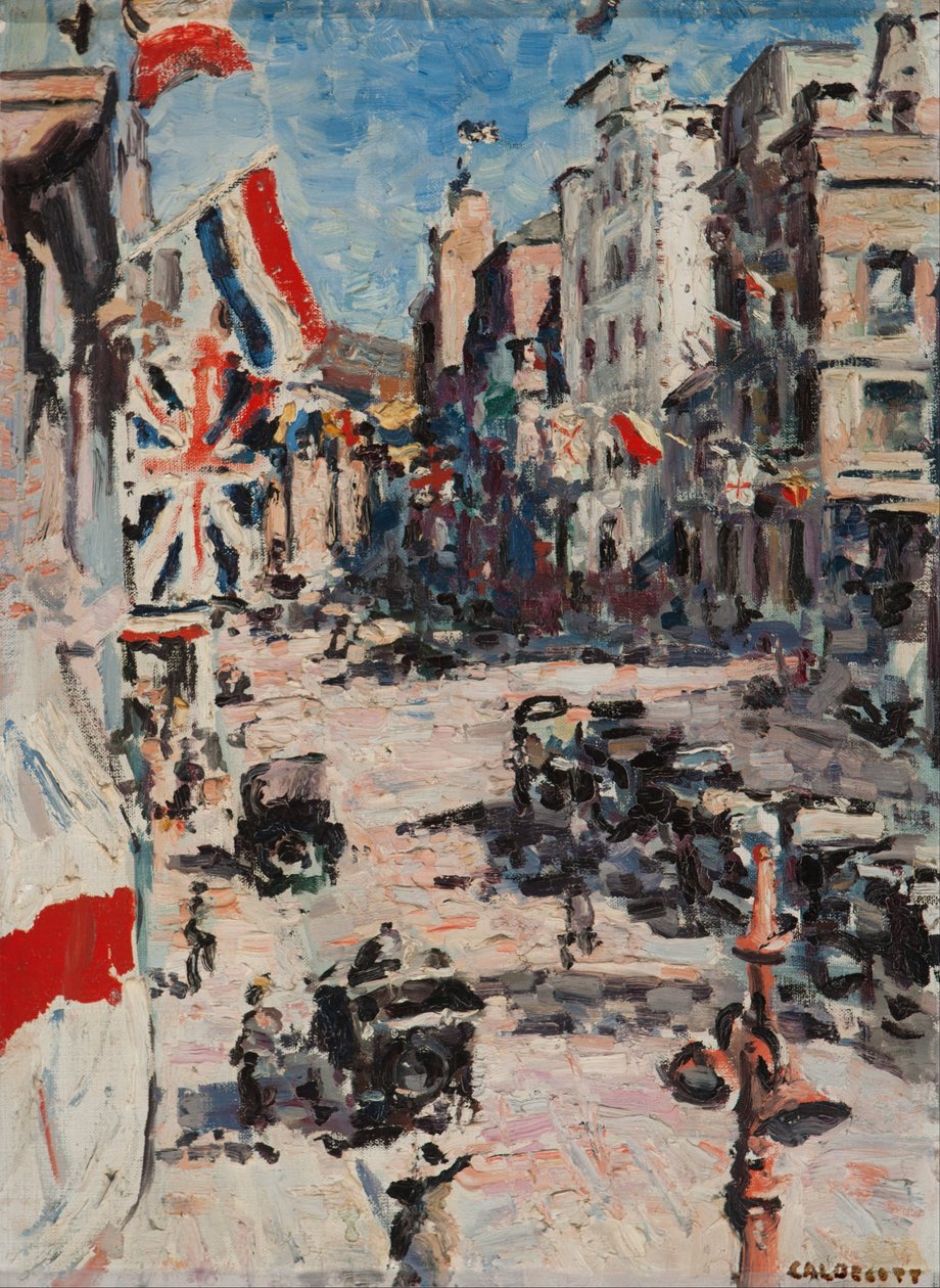 Királyi látogatás 1925 alkotó: Harry Stratford Caldecott