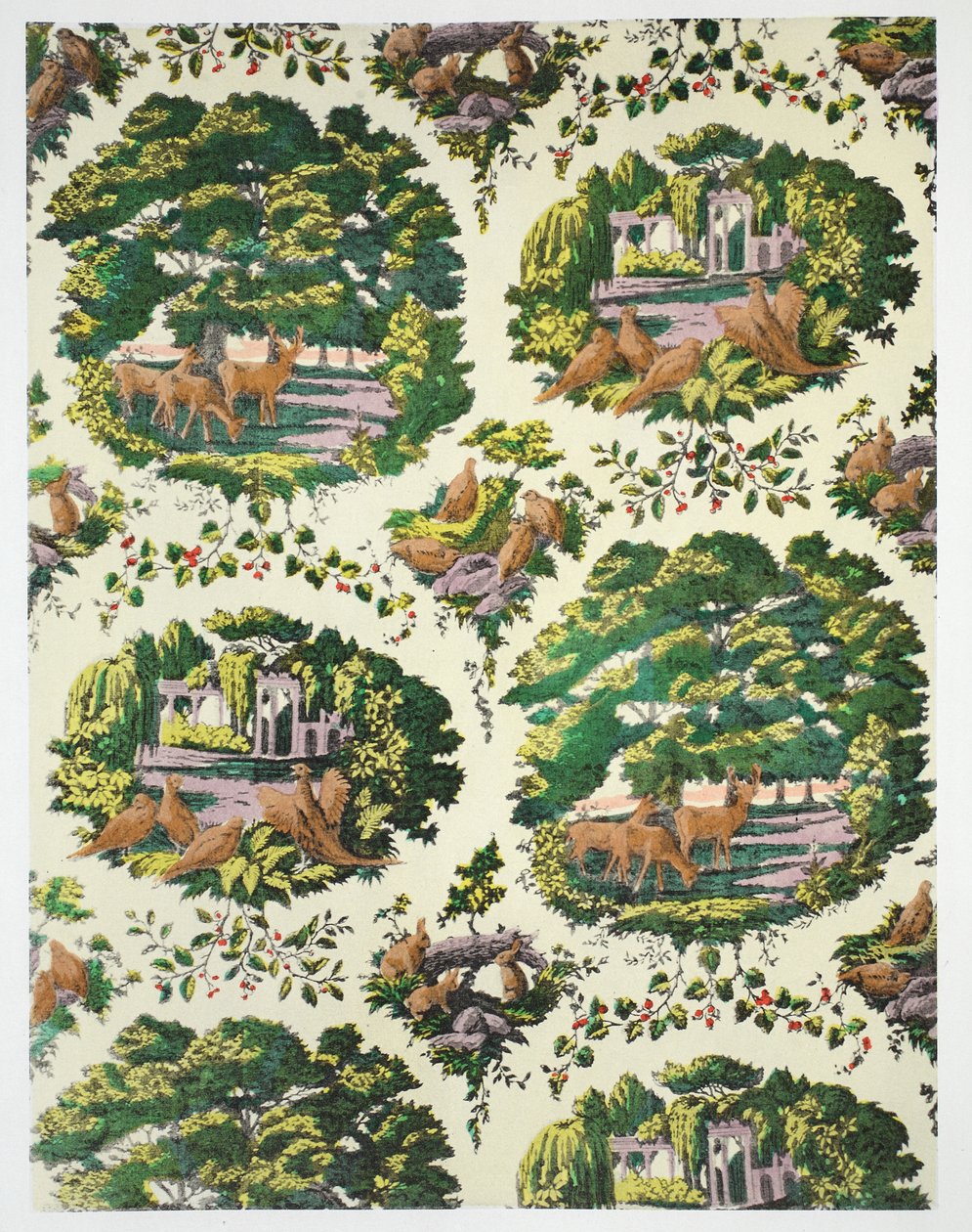 Richmond Park, pub. 1933 alkotó: Harry Wearne