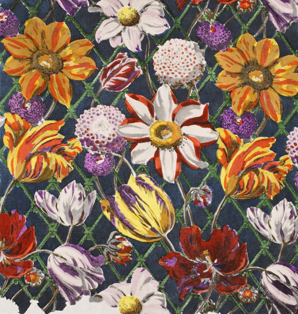 Tulipánok és daliák, kocsma. 1933 alkotó: Harry Wearne