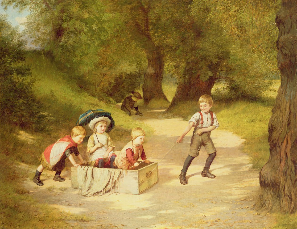 A játékkocsi alkotó: Harry Brooker