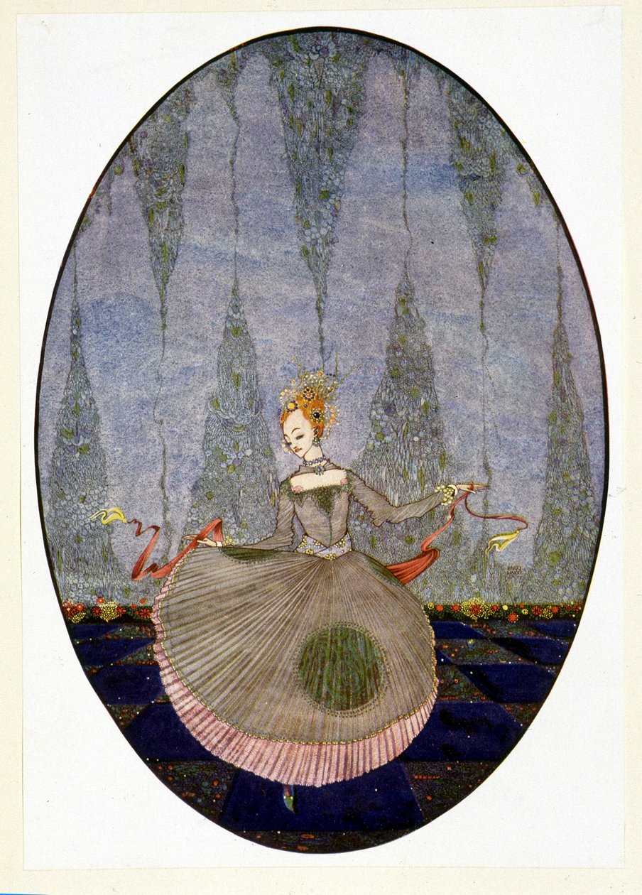 Tánc a padlón, ahogy még senki sem táncolt – Andersen „A kis hableány” című művében alkotó: Harry Clarke
