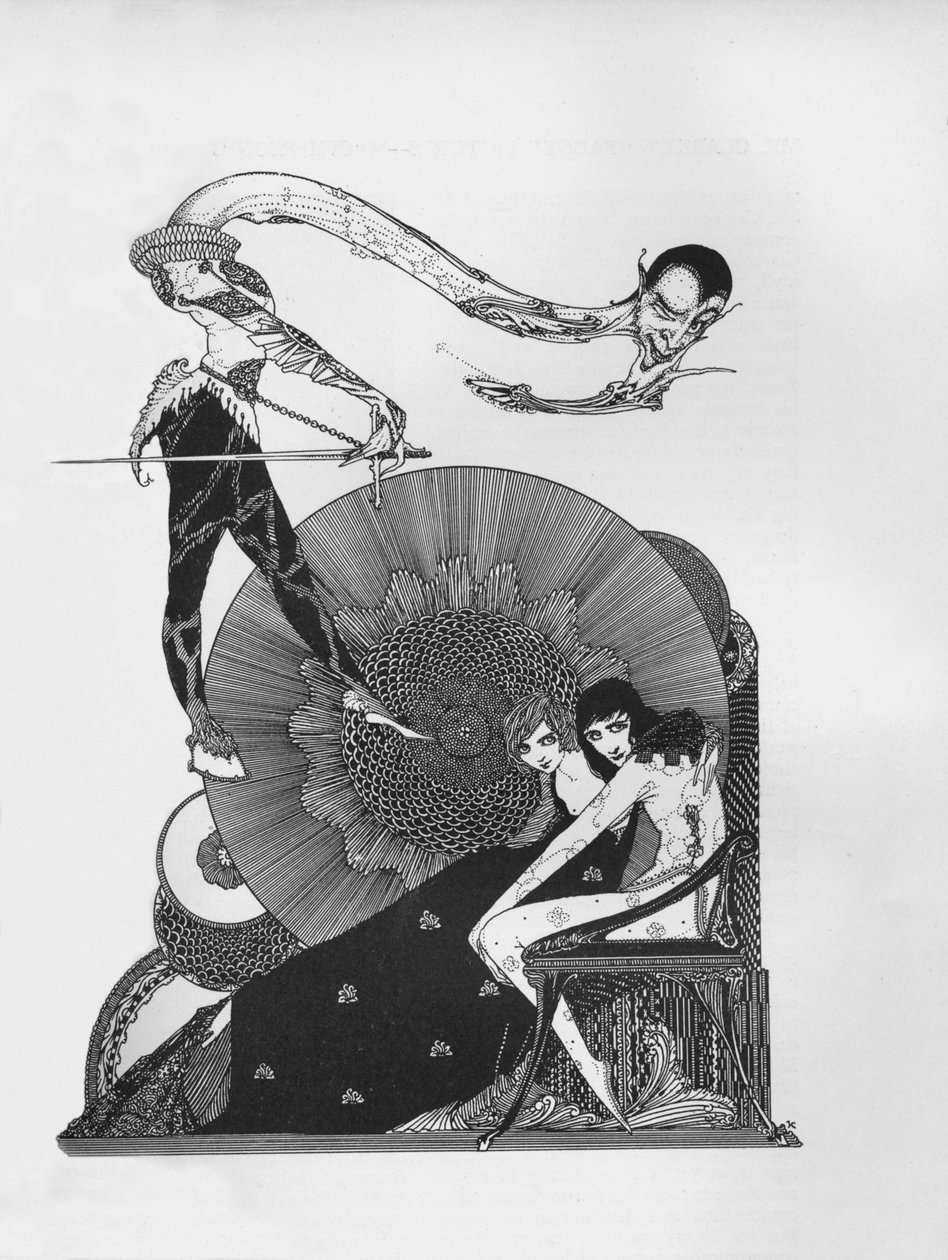 Goethes Faust félcíme, 1925 alkotó: Harry Clarke