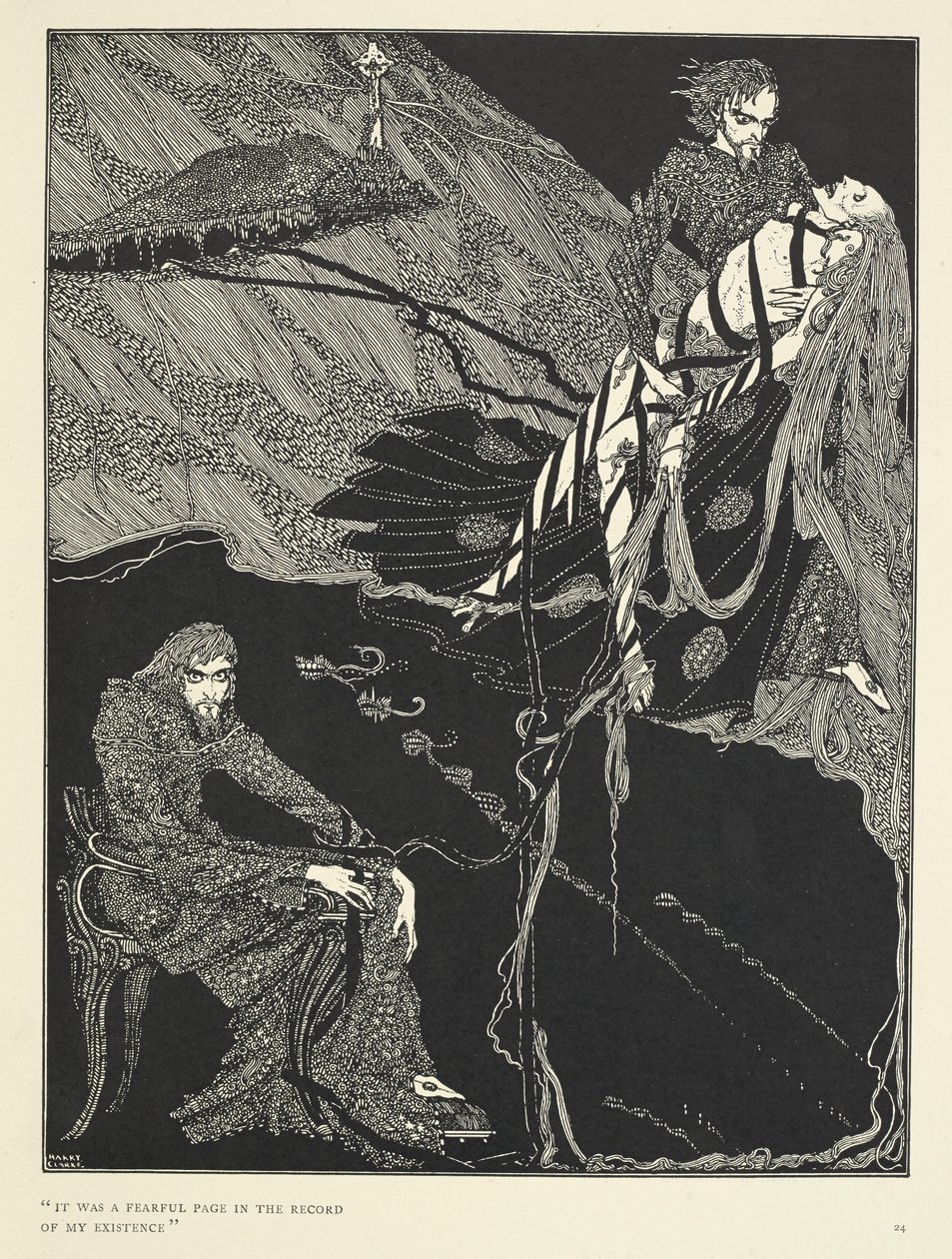 "Félelmetes oldal volt a létezésem feljegyzésében." A "Berenice" Edgar Allan Poe rövid horror története. A történet egy Egaeus nevű férfit követ, aki feleségül készül unokatestvéréhez, Berenikéhez. Hajlamos az intenzív fókusz időszakaiba esni w alatt alkotó: Harry Clarke
