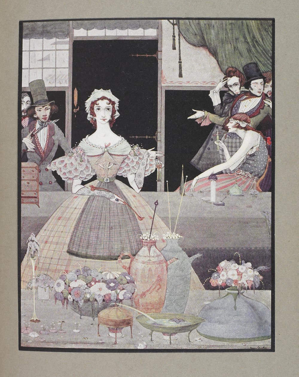 Marie Rogét alkotó: Harry Clarke