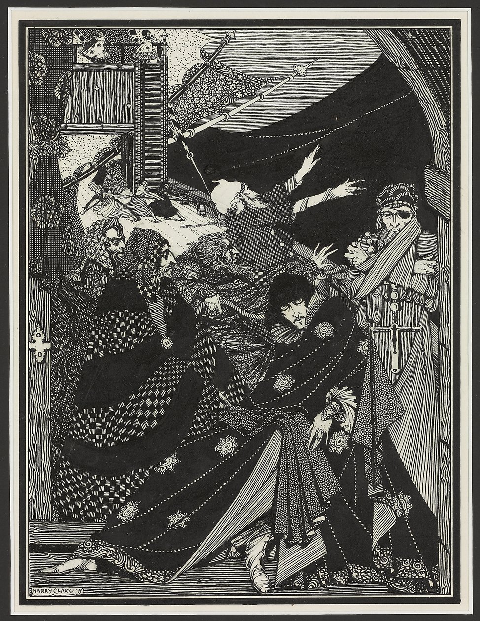 Üvegben talált üzenet, 1918 alkotó: Harry Clarke