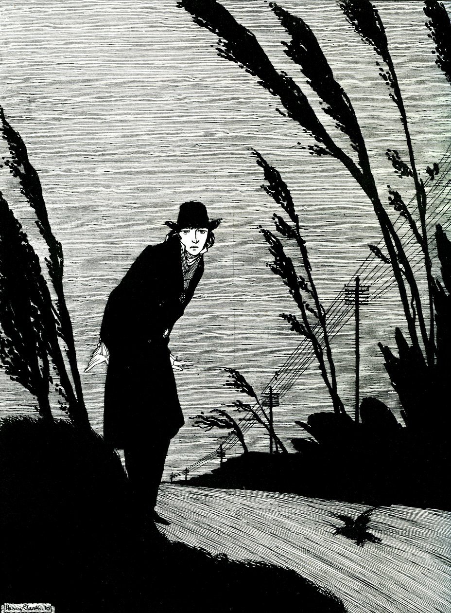 Mindenek közepette hideg fehér arc volt alkotó: Harry Clarke