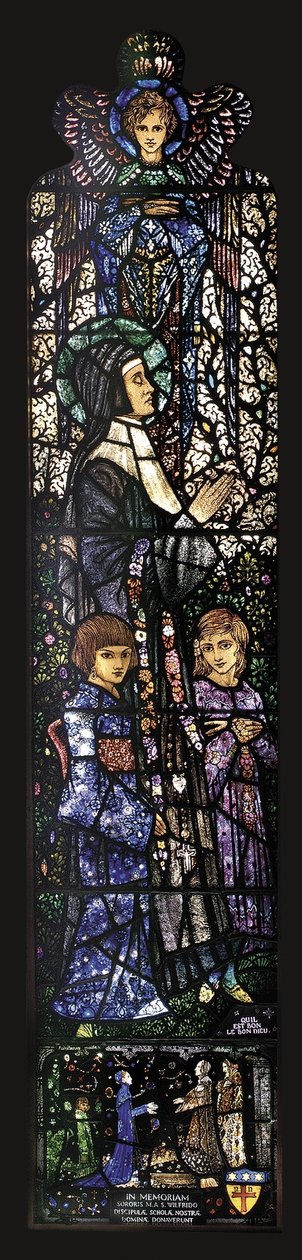 Boldog Julie kétgyermekes, 1927 alkotó: Harry Clarke