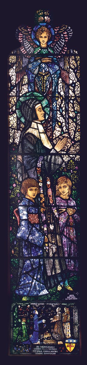 Boldog Julie kétgyermekes, 1927 alkotó: Harry Clarke