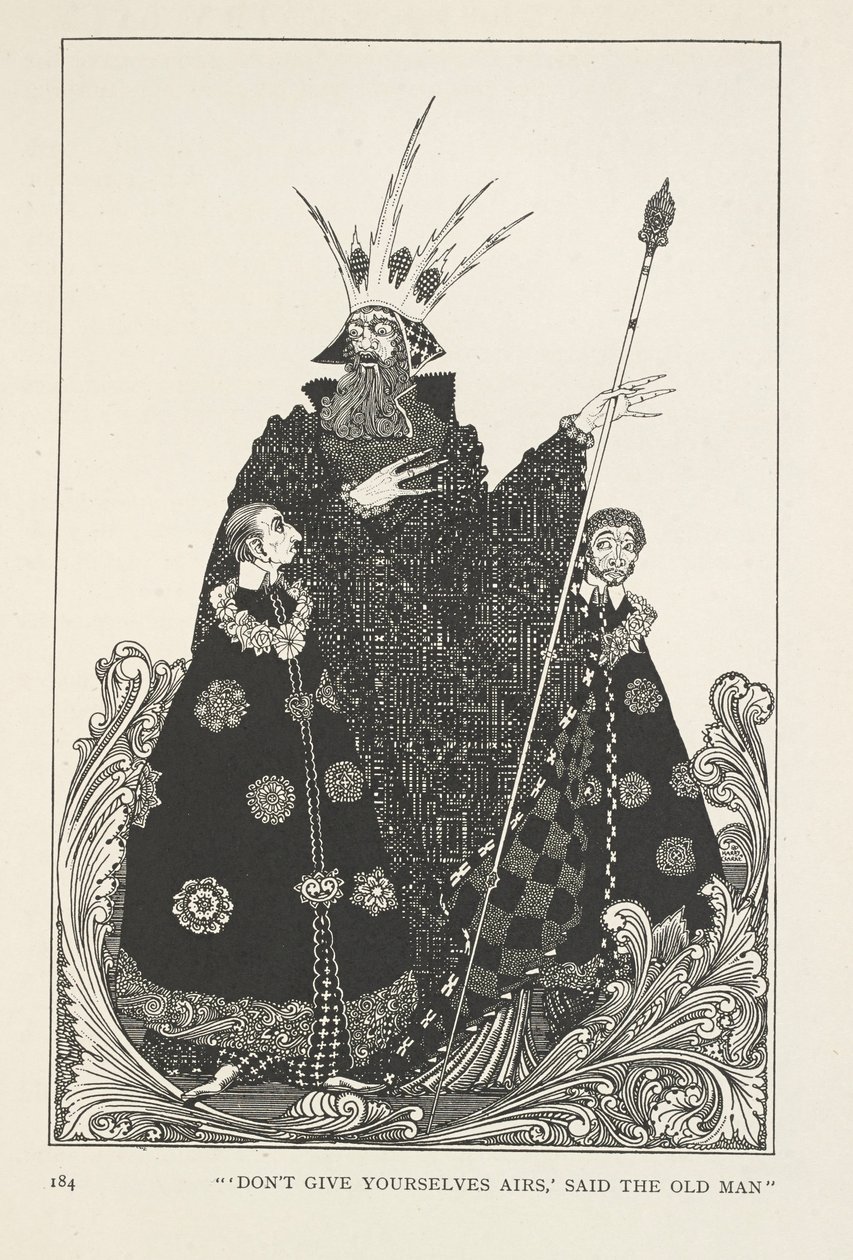 Az Elf Hill. – Ne légyszíves – mondta az öreg. alkotó: Harry Clarke