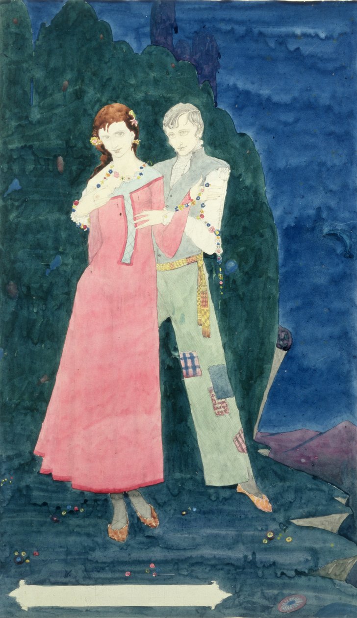 A nyugati világ Playboyja, J. M. Synge (1861-1909), terve a genfi ablakhoz alkotó: Harry Clarke