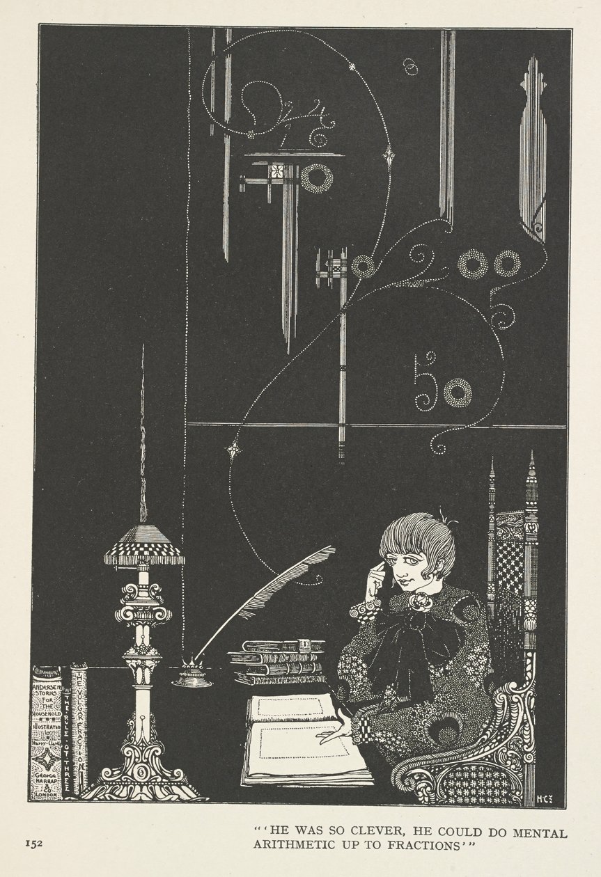 A Hókirálynő. Annyira okos volt, hogy törtig tudott fejben számolni. alkotó: Harry Clarke