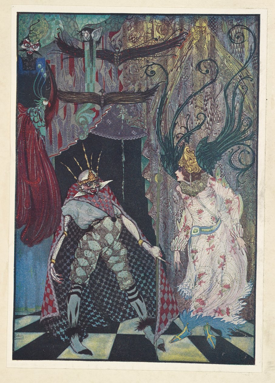 Az Útitárs. Hadd vágják le a fejét. alkotó: Harry Clarke