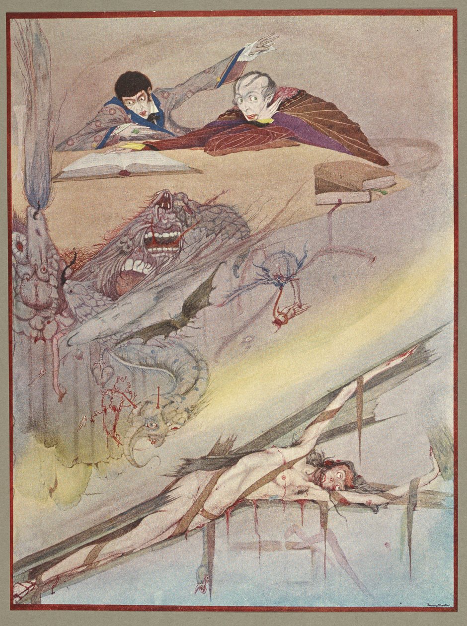 The fall of the house of Usher. alkotó: Harry Clarke