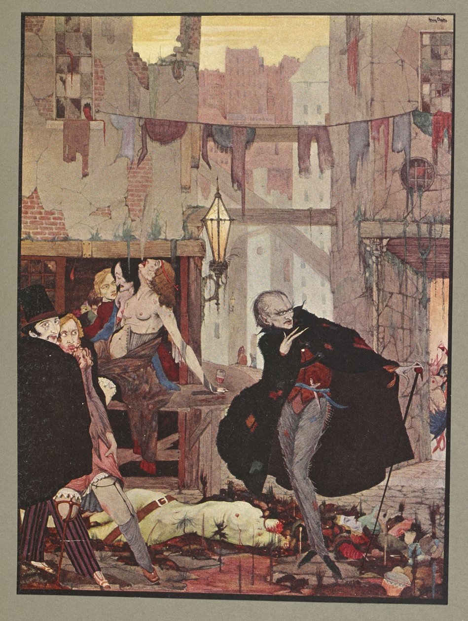 A tömeg embere alkotó: Harry Clarke