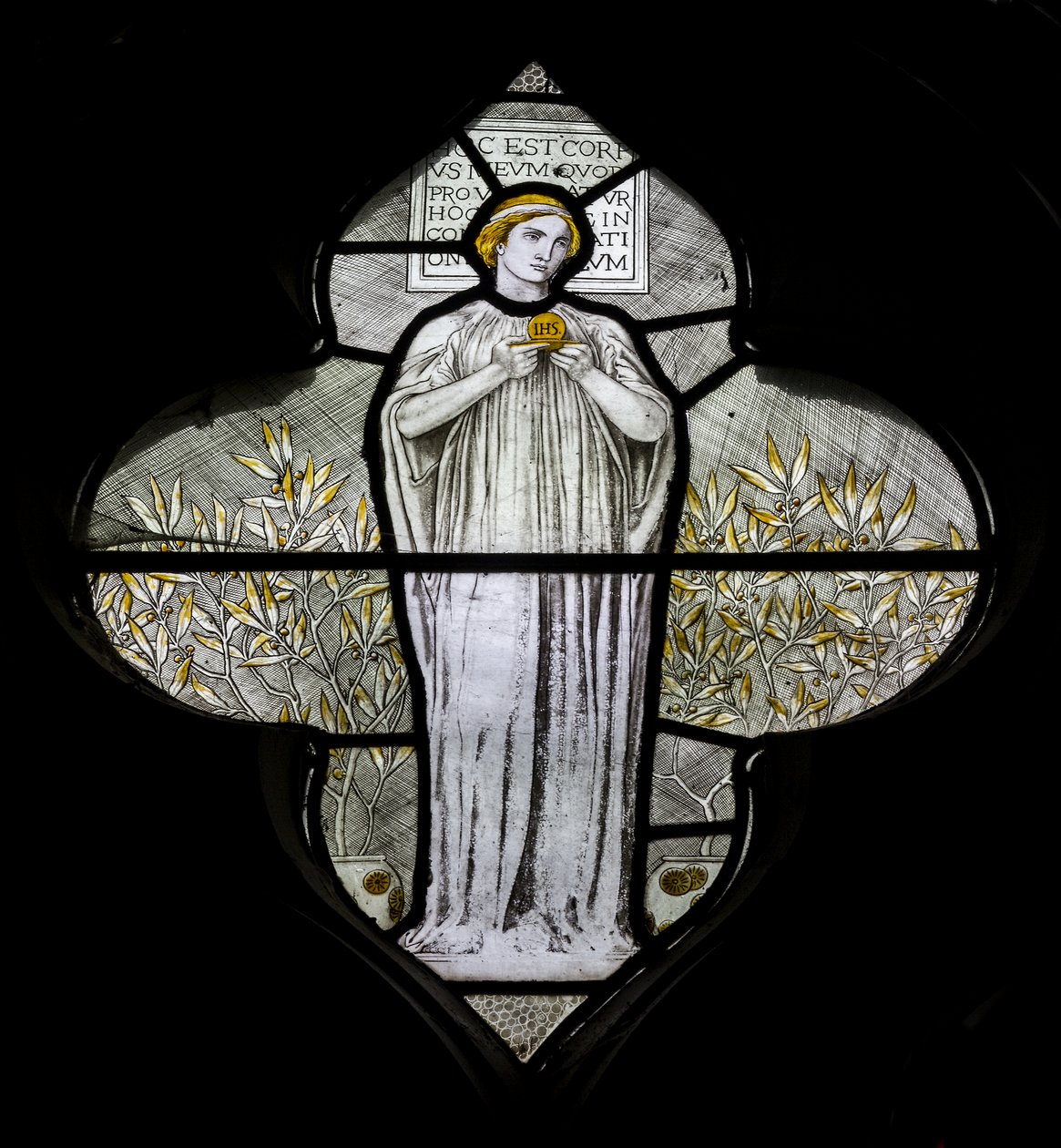 Minley, St Andrew, James Powell & Sons, Harry Ellis Wooldridge, Hope, 1870 alkotó: Harry Ellis Wooldridge