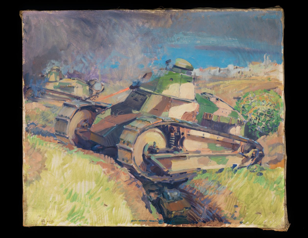 Harckocsik akcióban alkotó: Harry Everett Townsend