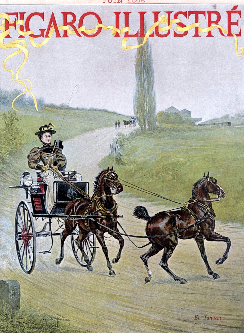 Nő kocsit vezet alkotó: Harry Finney