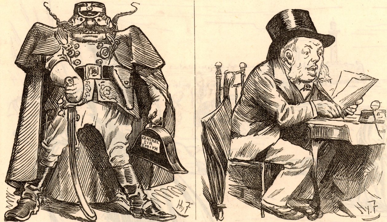 Ideális és igazi”: William Henry Smith (1825-1891) alkotó: Harry Furniss