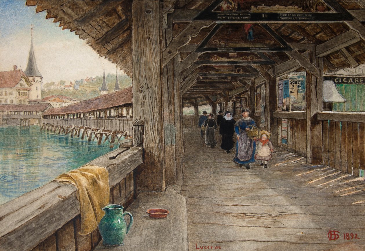 A kápolna hídja, Luzern alkotó: Harry Goodwin