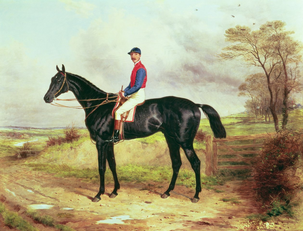 Earl Poulett: A bárány, a Grand National győztese, Mr. George Edével alkotó: Harry Hall
