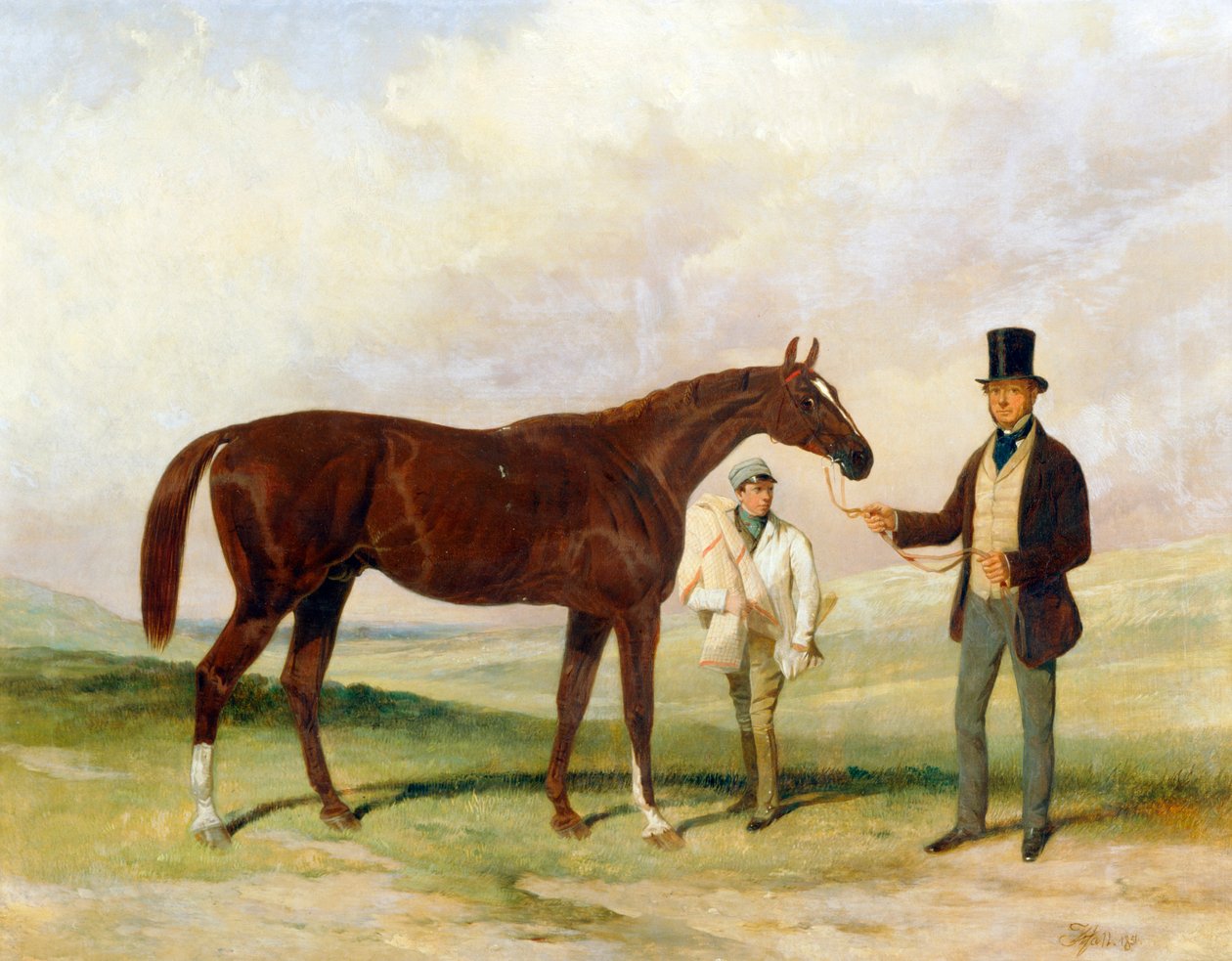 „Rataplan”, 1851 alkotó: Harry Hall