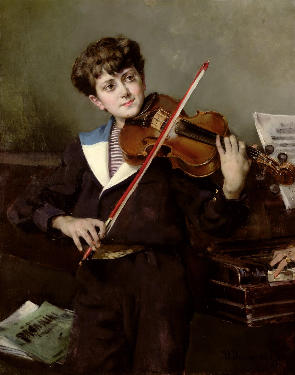 A hegedűs alkotó: Harry Humphrey Moore