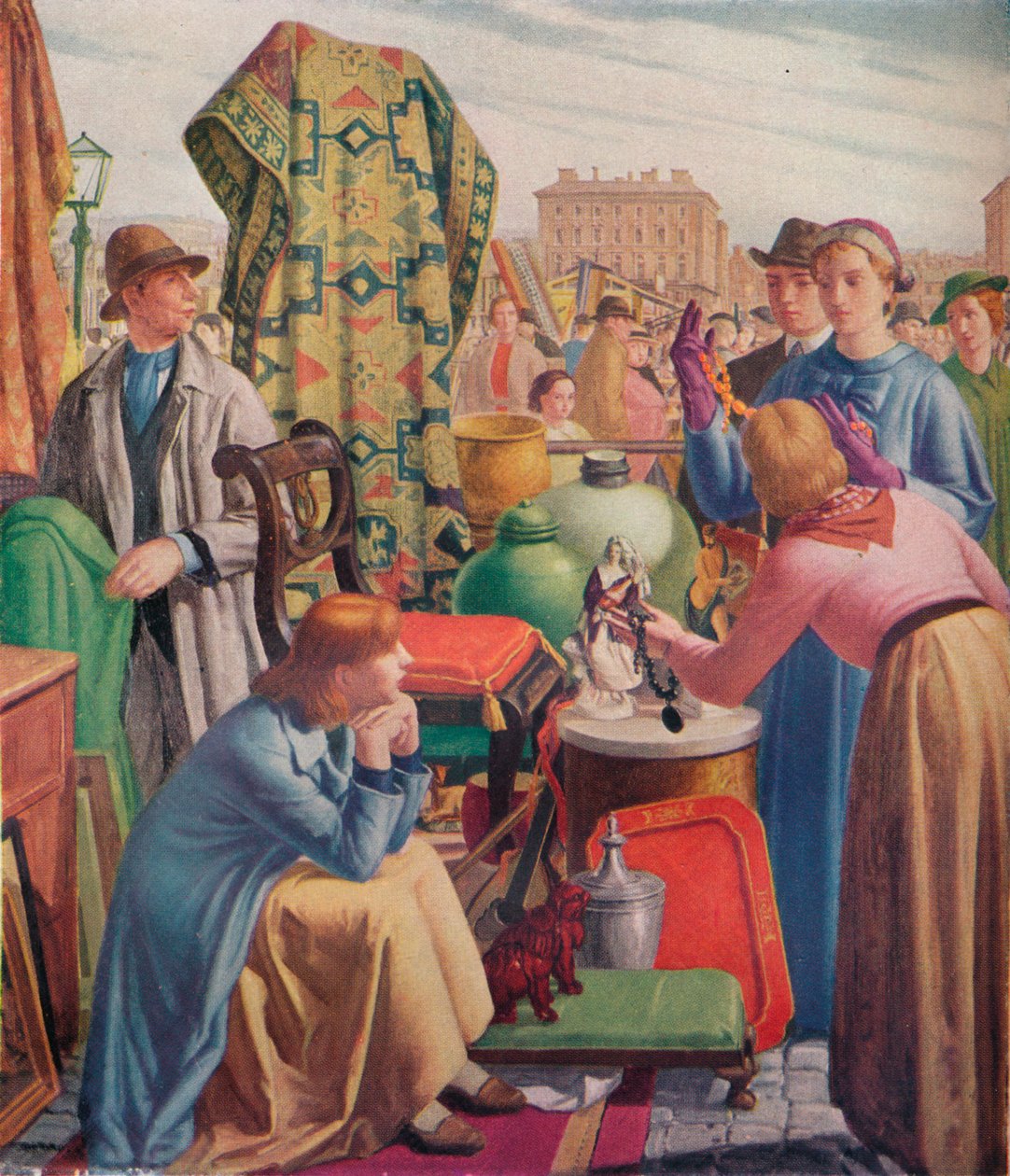 Caledonian Market, 1936 alkotó: Harry Morley