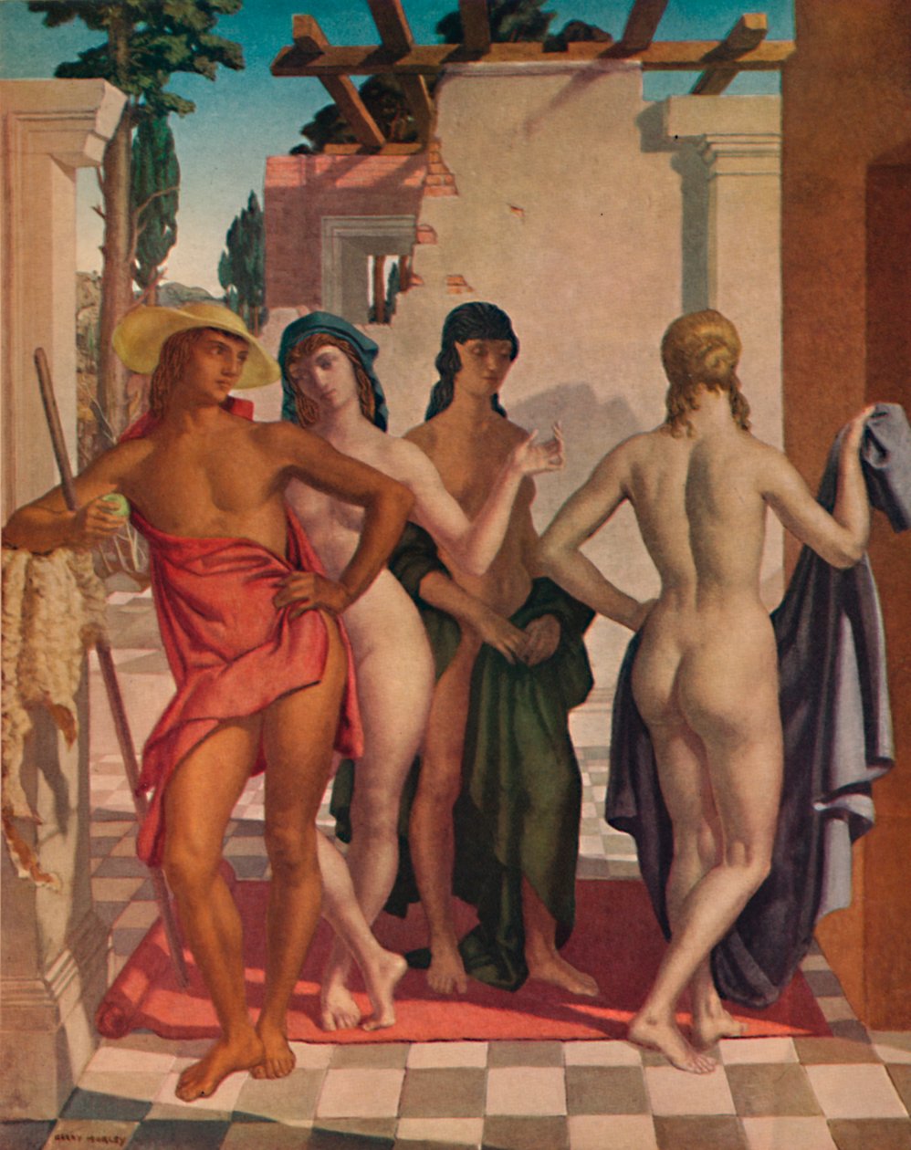 Párizsi ítélet, 1929, 1931 alkotó: Harry Morley