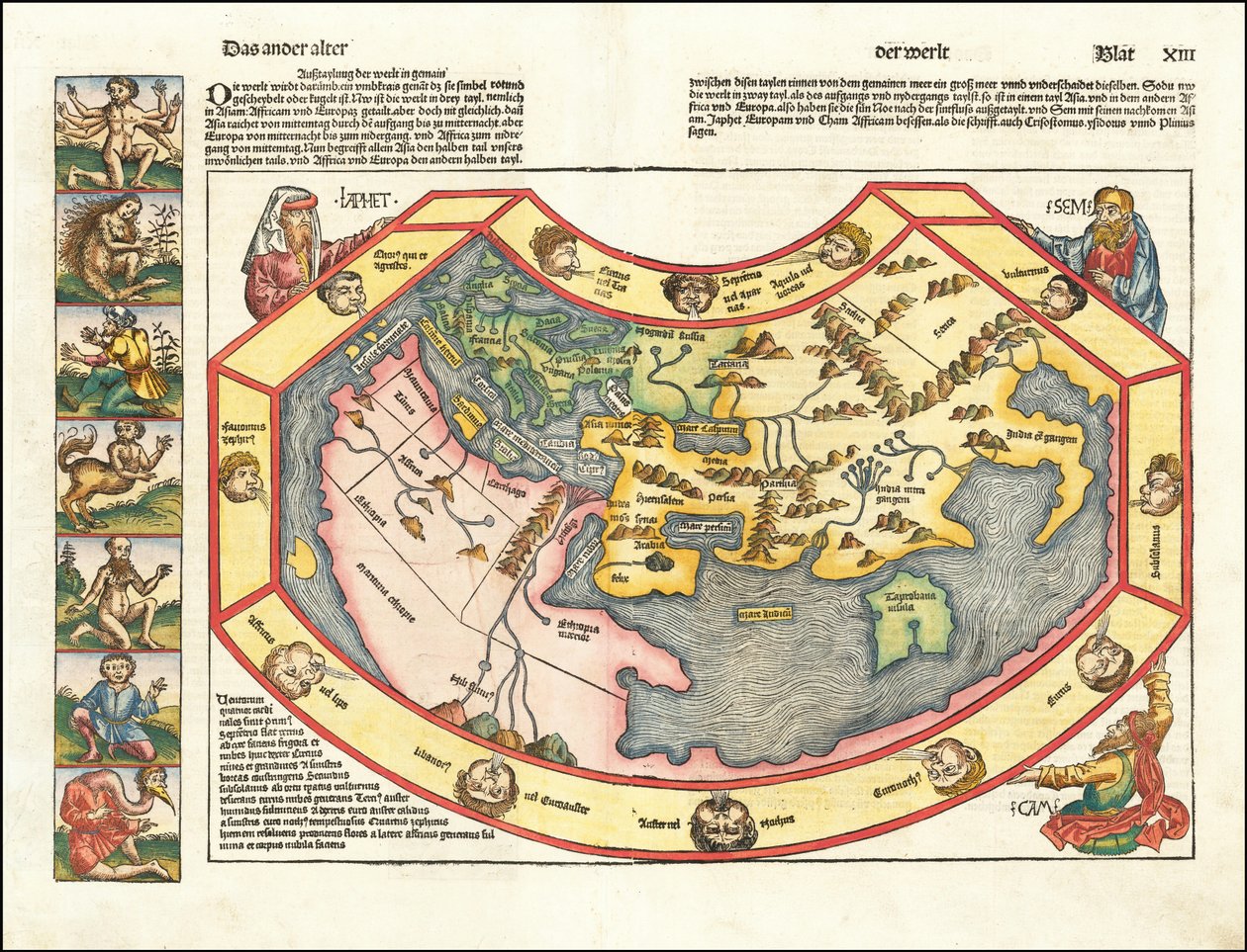 Hartmann Schedel 1493-as világtérképe alkotó: Hartmann Schedel