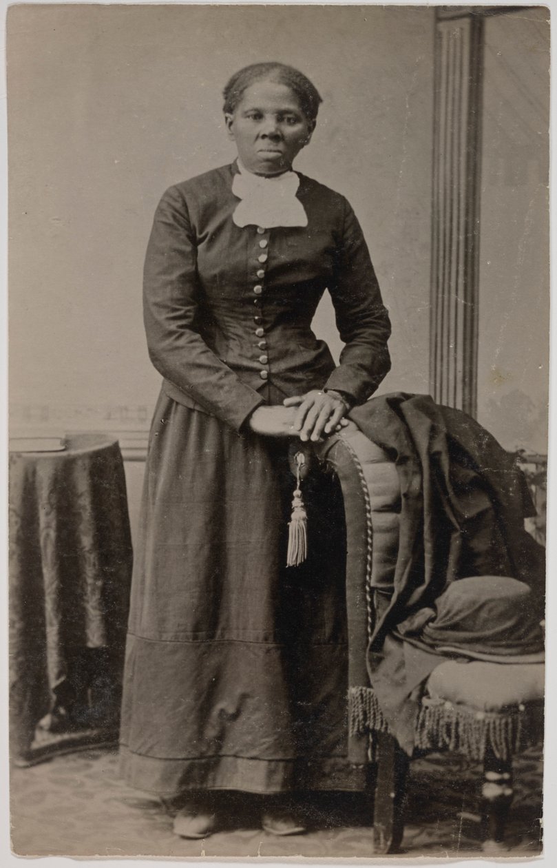 Harriet Tubman matt kollódiumnyomtatványa alkotó: Harvey B. Lindsley