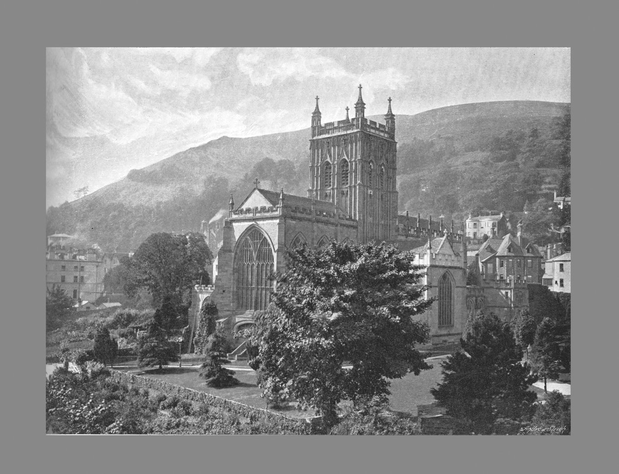 Priory Church, Great Malvern, 1900 alkotó: Harvey Barton