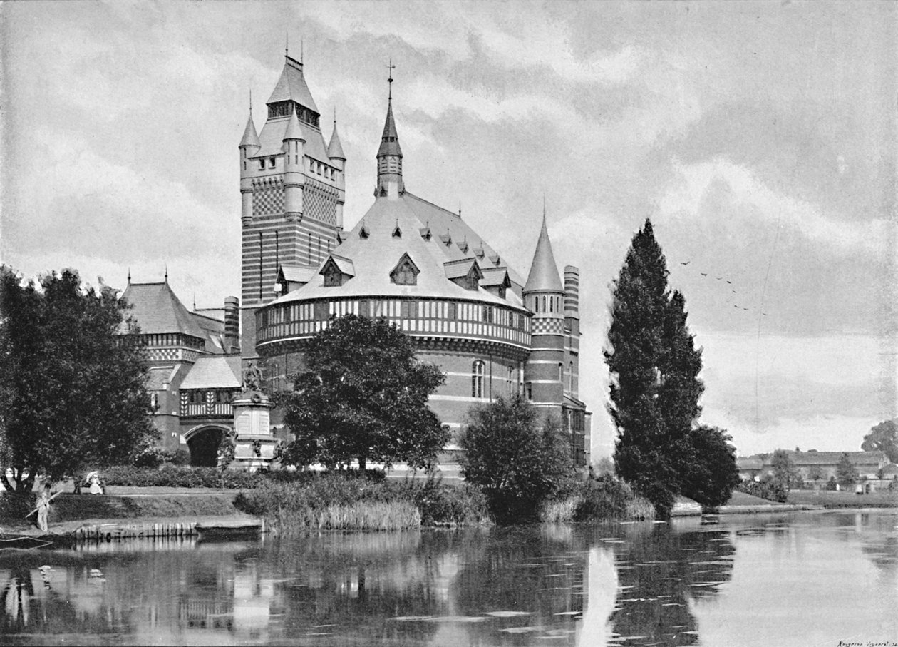 Shakespeare-emlékmű, Stratford-On-Avon, 1896 alkotó: Harvey Barton