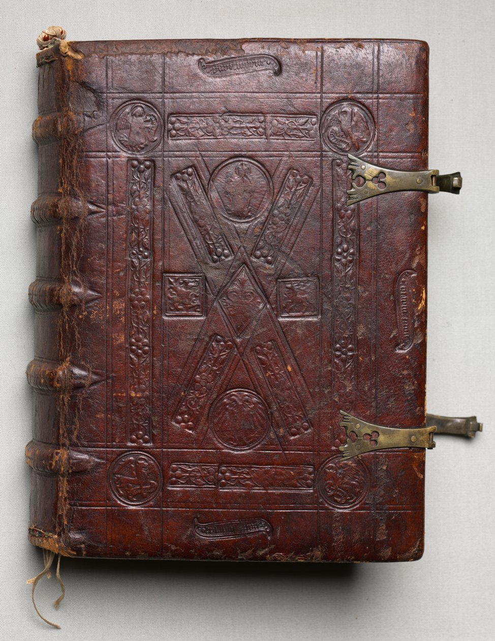 Evangéliumi könyv evangélista portrékkal, c. 1480. alkotó: Hausbuch Master
