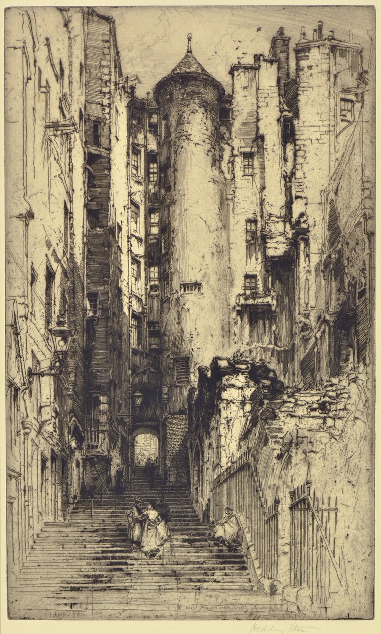 Advocates Close, Edinburgh alkotó: Hedley Fitton