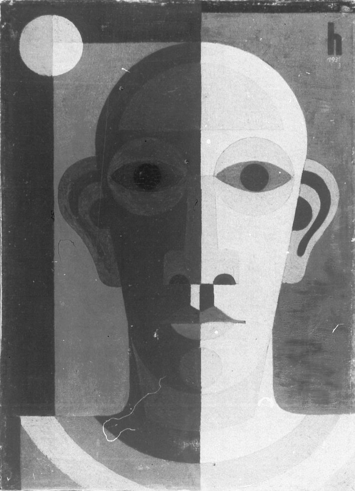 Önarckép alkotó: Heinrich Hoerle
