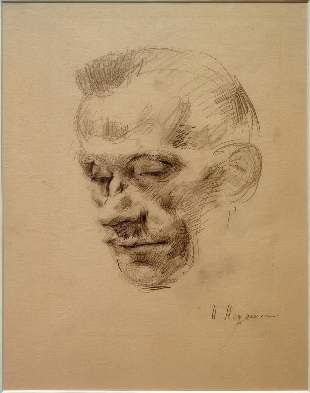 Wilhelm Werner portréja, 1926 körül (?) alkotó: Heinrich Stegemann