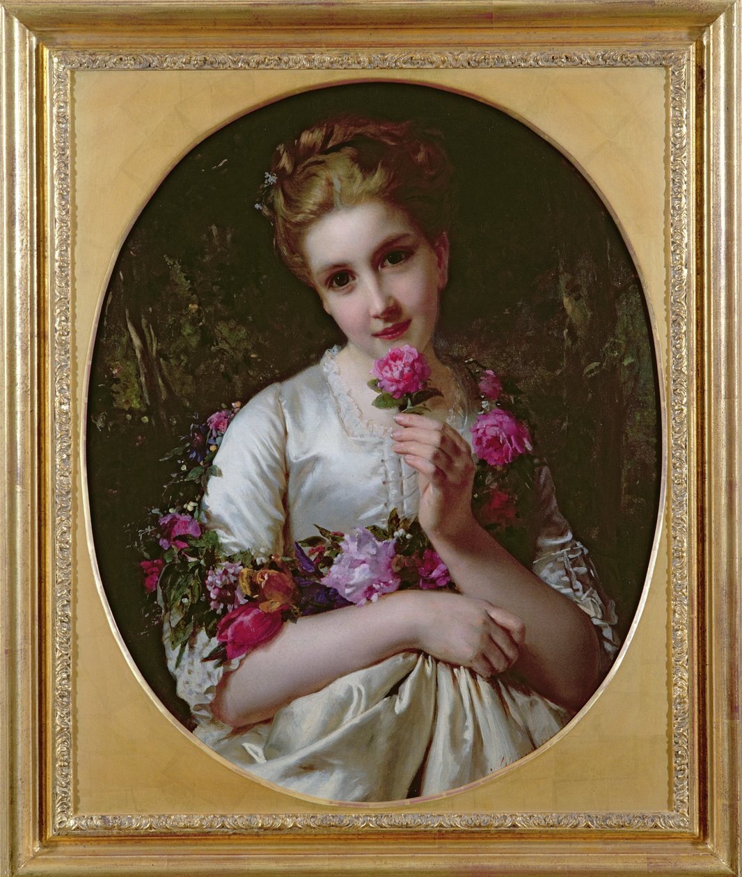 Flora, 1872 alkotó: Heinrich Wilhelm Schlesinger
