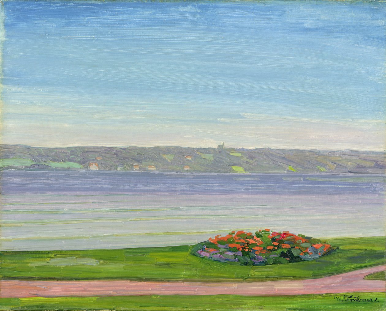 Starnberger See, 1911 alkotó: Heinrich Wilhelm Truebner