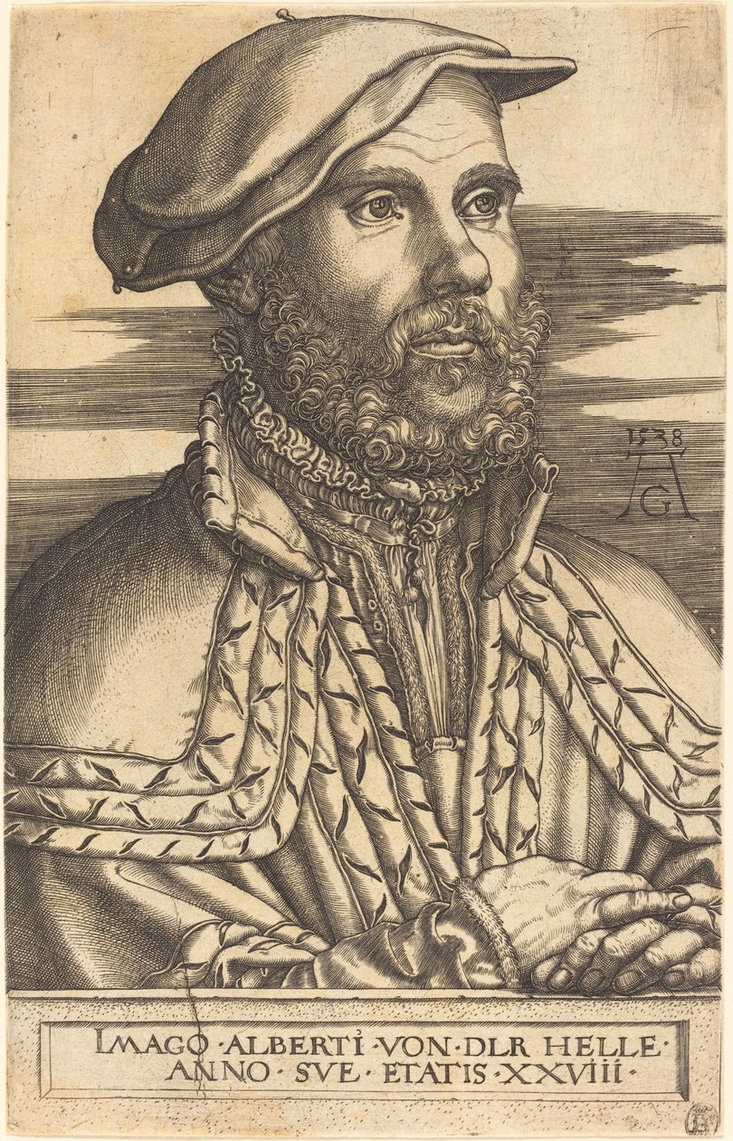 Albert van der Helle alkotó: Heinrich Aldegrever
