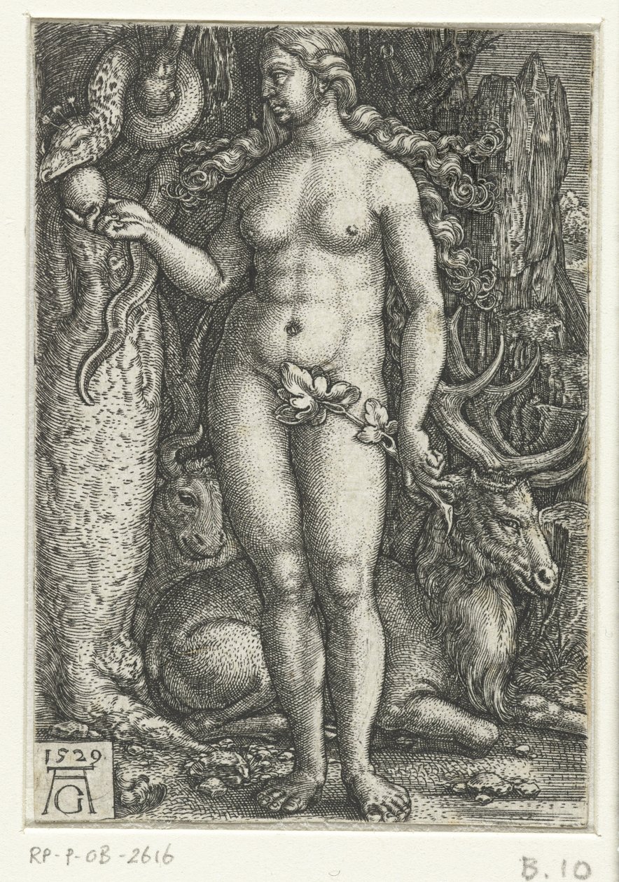 Eva alkotó: Heinrich Aldegrever