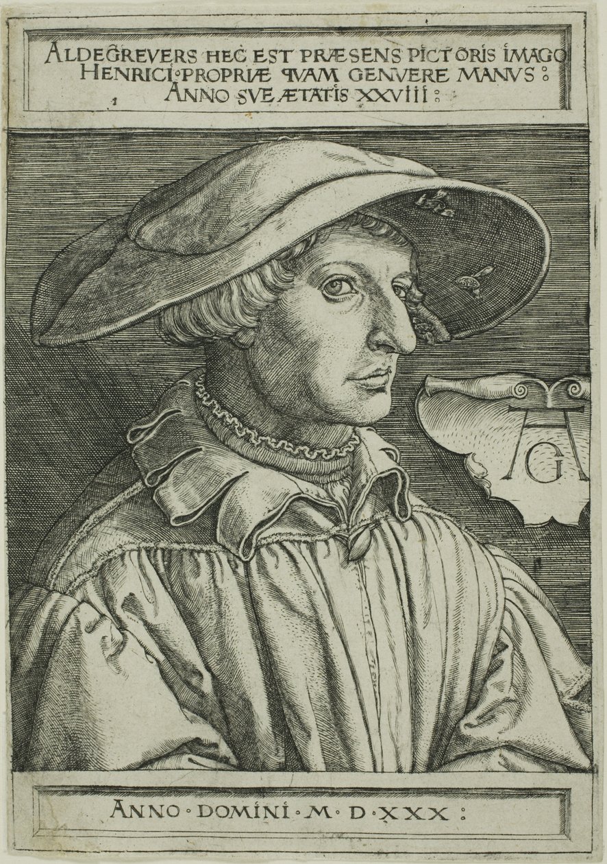 Heinrich Aldegrever, 28 éves alkotó: Heinrich Aldegrever