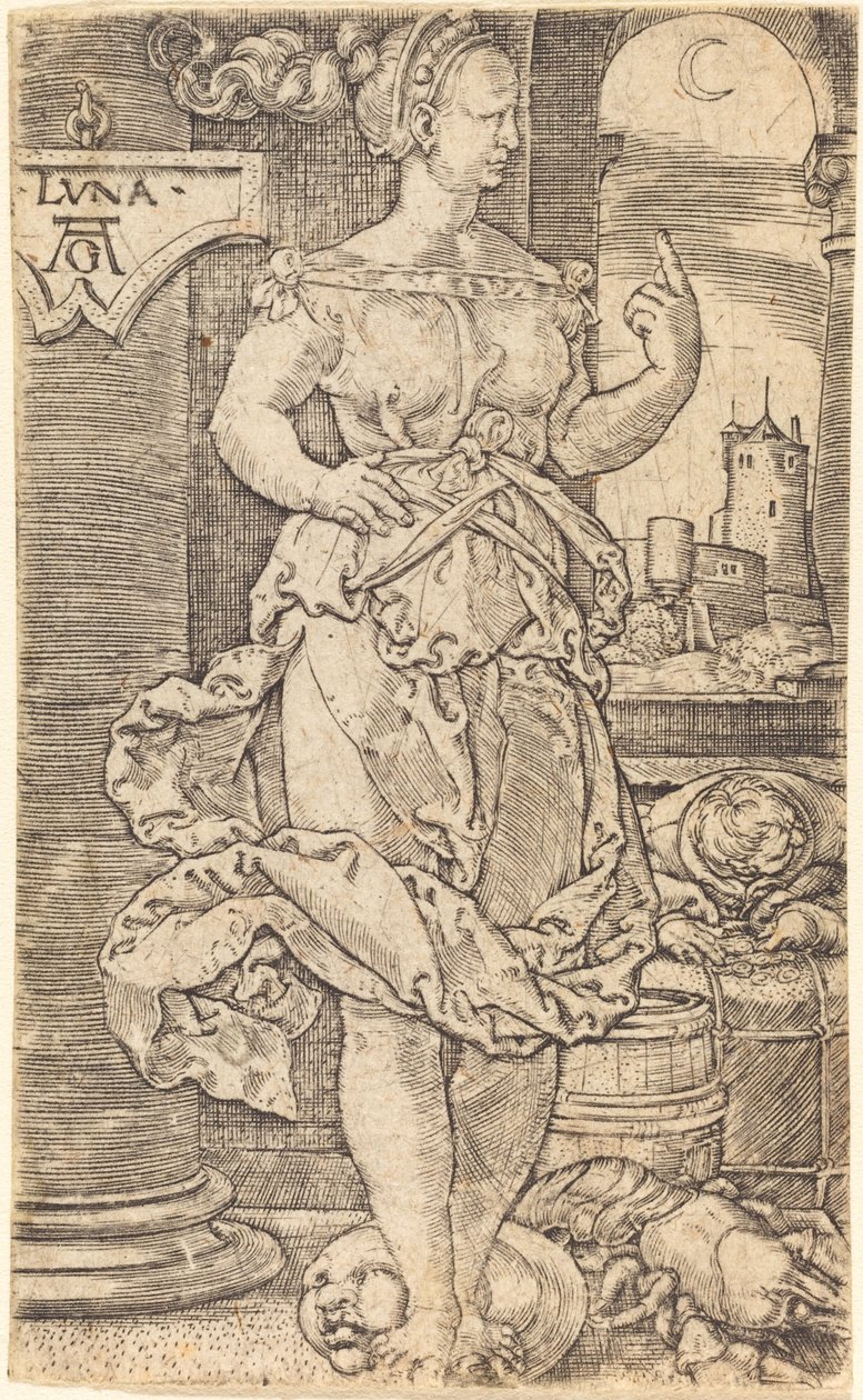 Luna alkotó: Heinrich Aldegrever