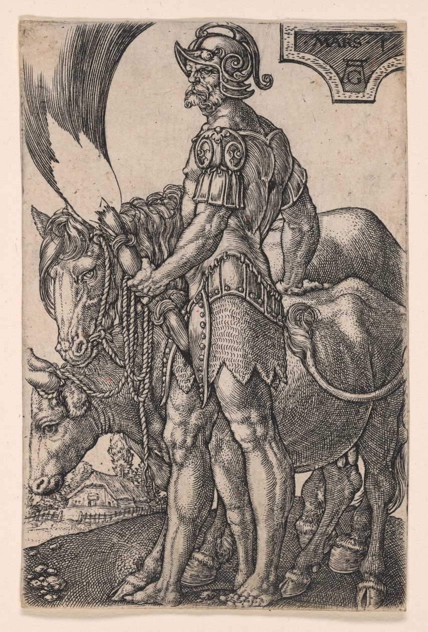 Mars, A hét bolygóistenből alkotó: Heinrich Aldegrever