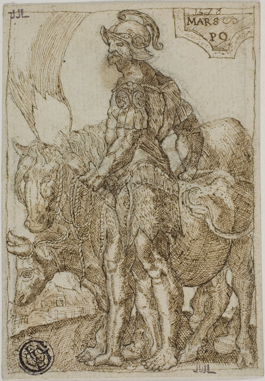 Mars, a Hét bolygóból alkotó: Heinrich Aldegrever