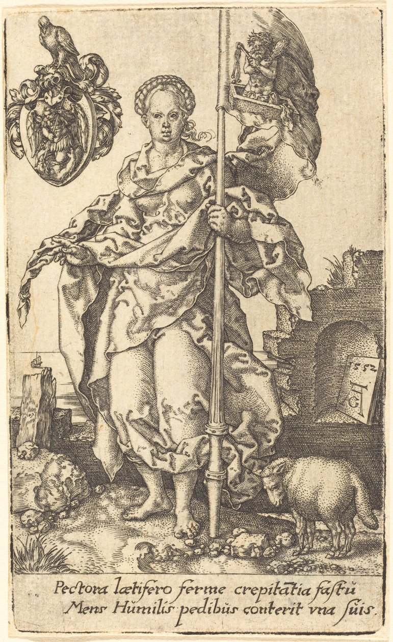 Szerénység alkotó: Heinrich Aldegrever