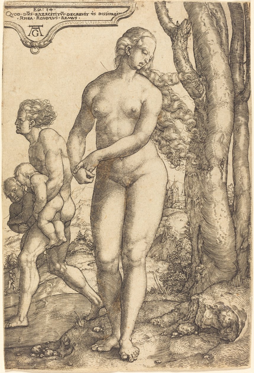 Rhea Silvia. alkotó: Heinrich Aldegrever