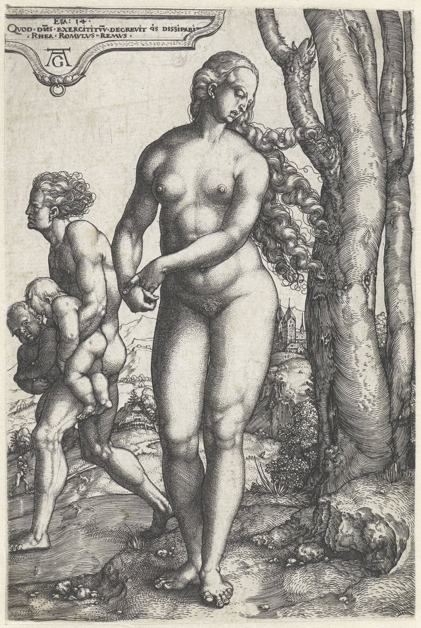 Rhea Silvia alkotó: Heinrich Aldegrever